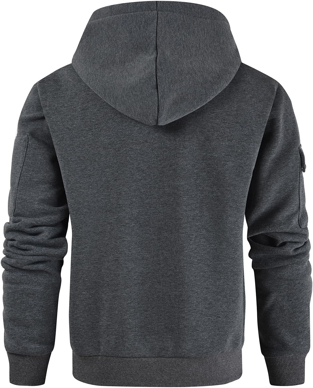 Casual Quarter Zip Hoodie - Image 5