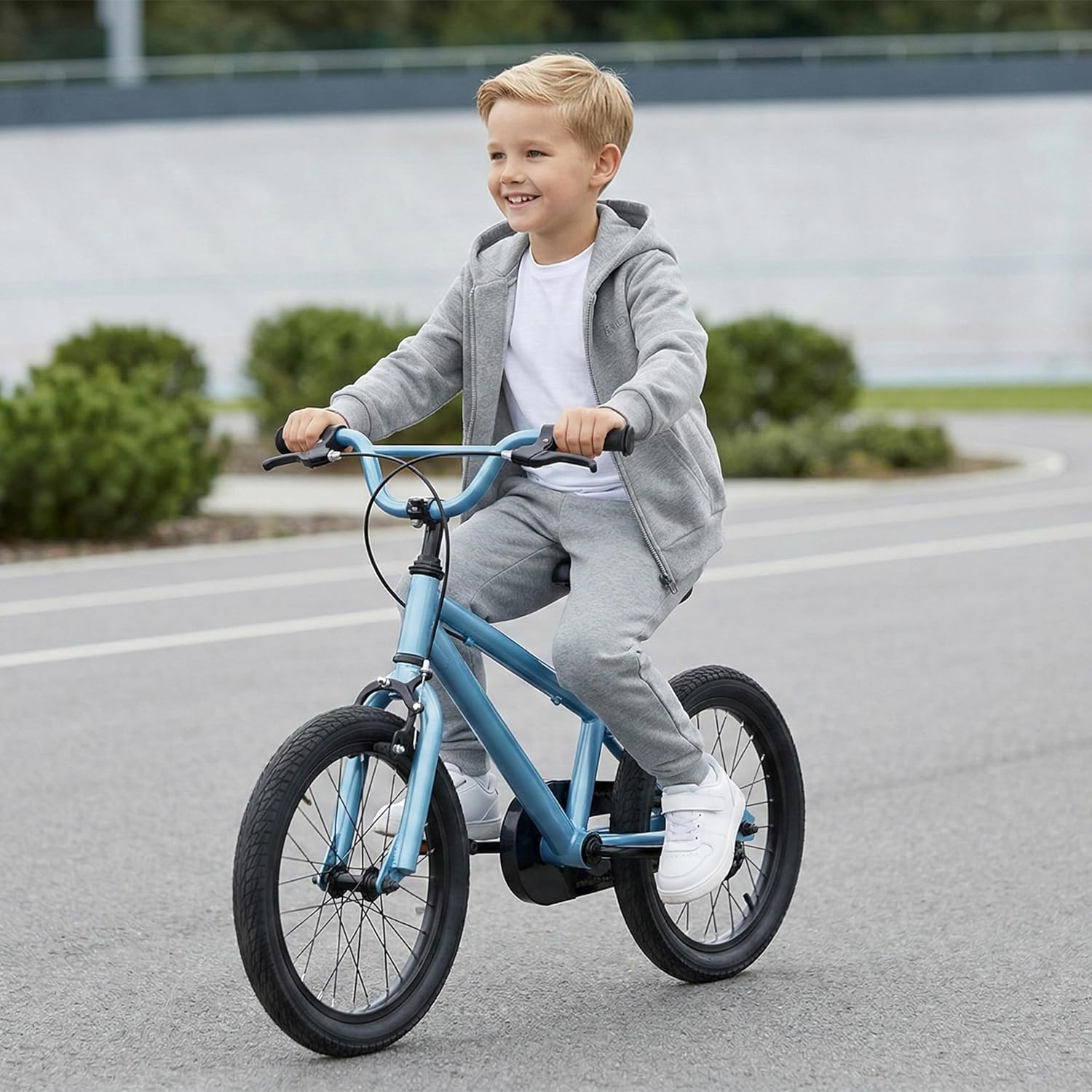 Kids Fleece Hooded Tracksuit - Image 2