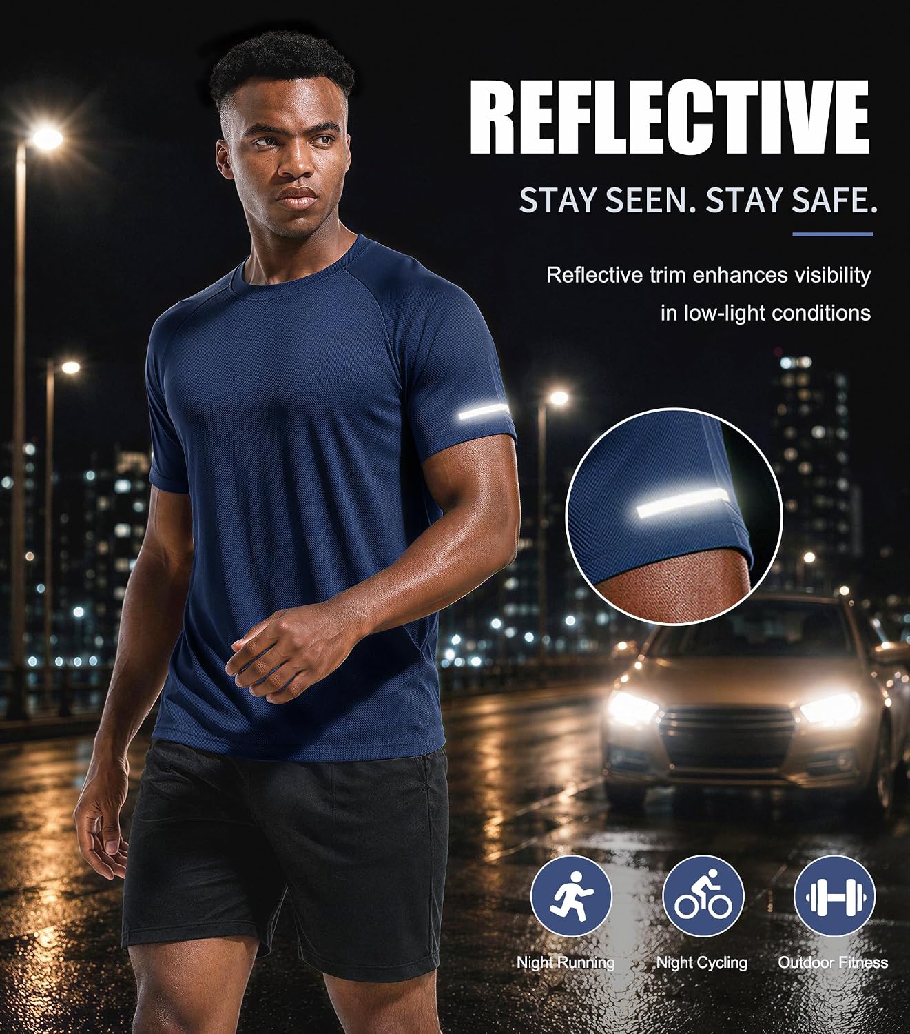 Men's Dry Fit Gym T-Shirt - Image 4