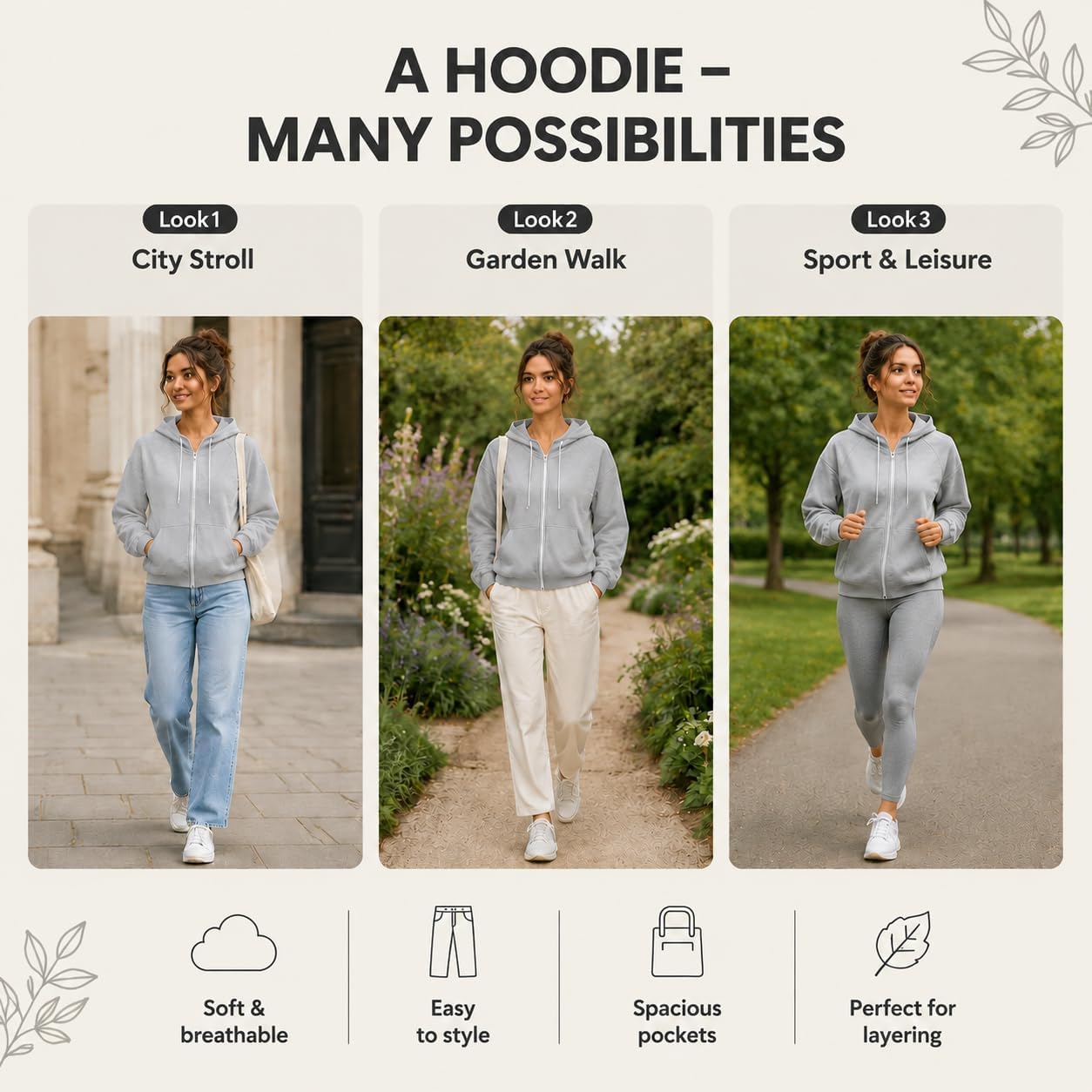 Women's Zip Hoodie - Image 6