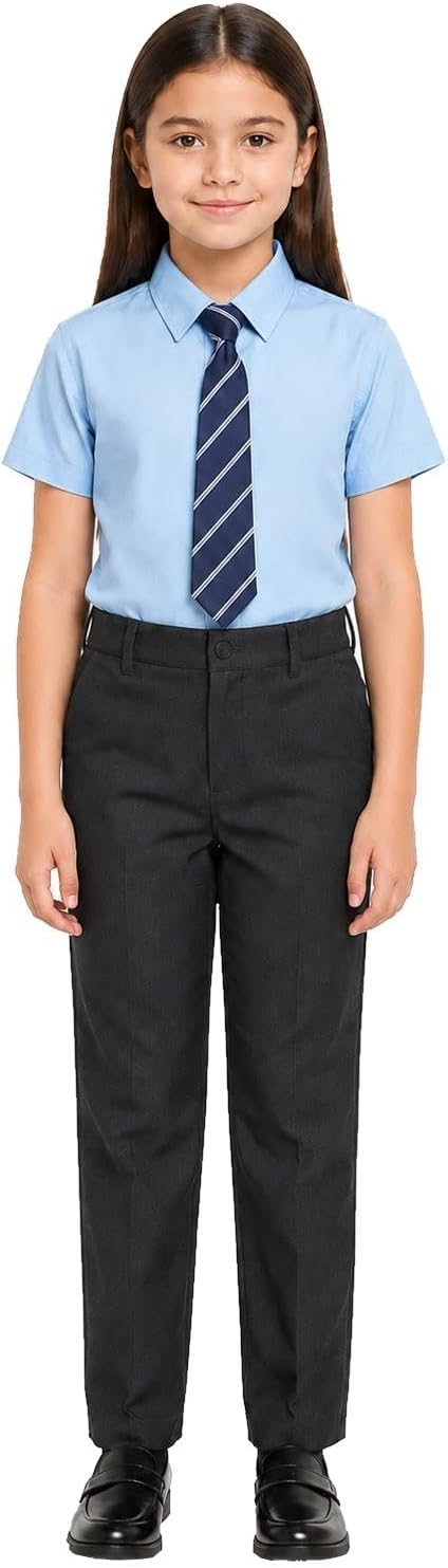 Girls Short Sleeve School Shirt