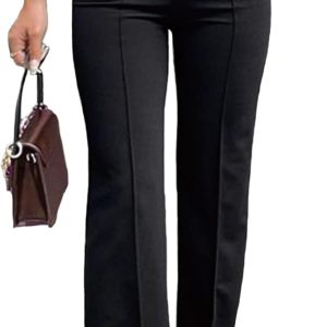 High Waisted Wide Leg Trousers
