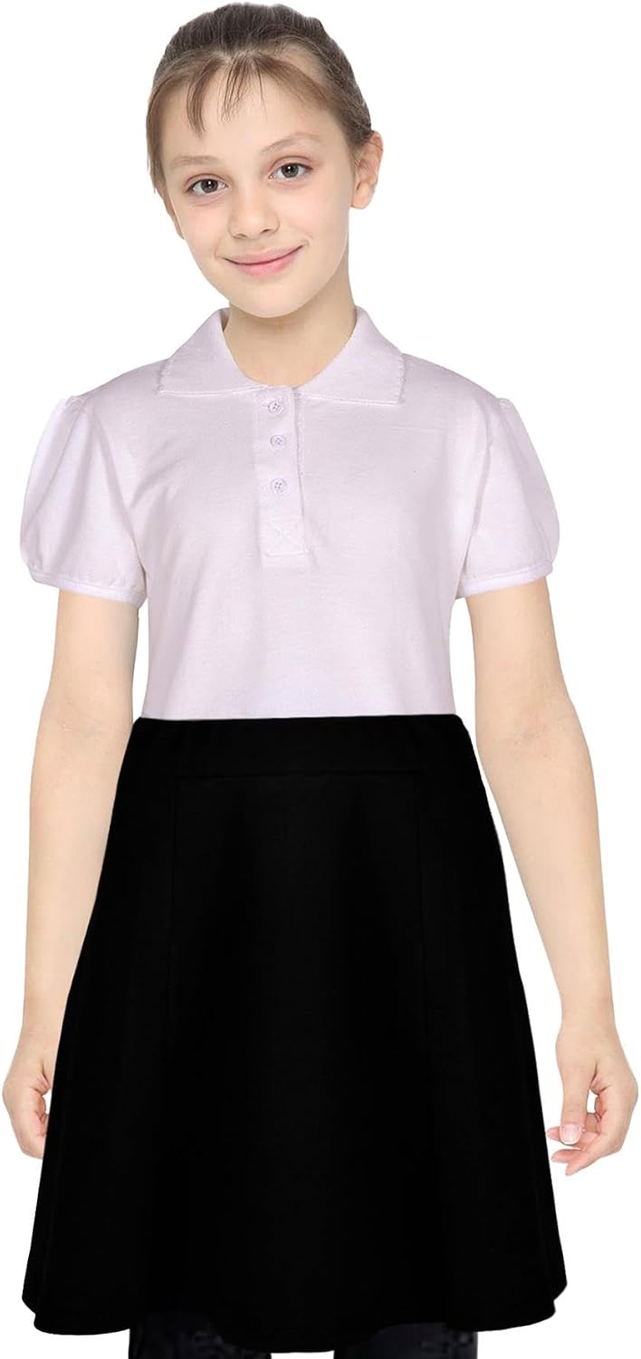 Girls School Skater Skirts 2 Pack - Image 2